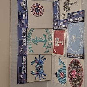 NWOT Lot of 34 South Carolina Auto-Graphs Decals